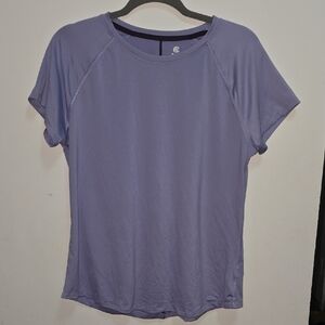 Champion Women's Light Purple Short Sleeve Tee
